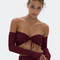 Muse Bra Maroon