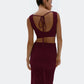 Muse Top Maroon