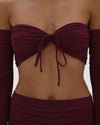 Muse Bra Maroon